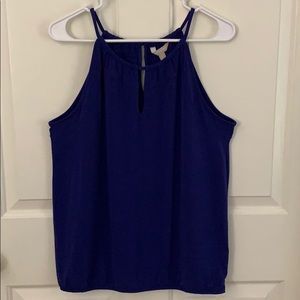 Banana Republic Royal Blue Sleeveless Top